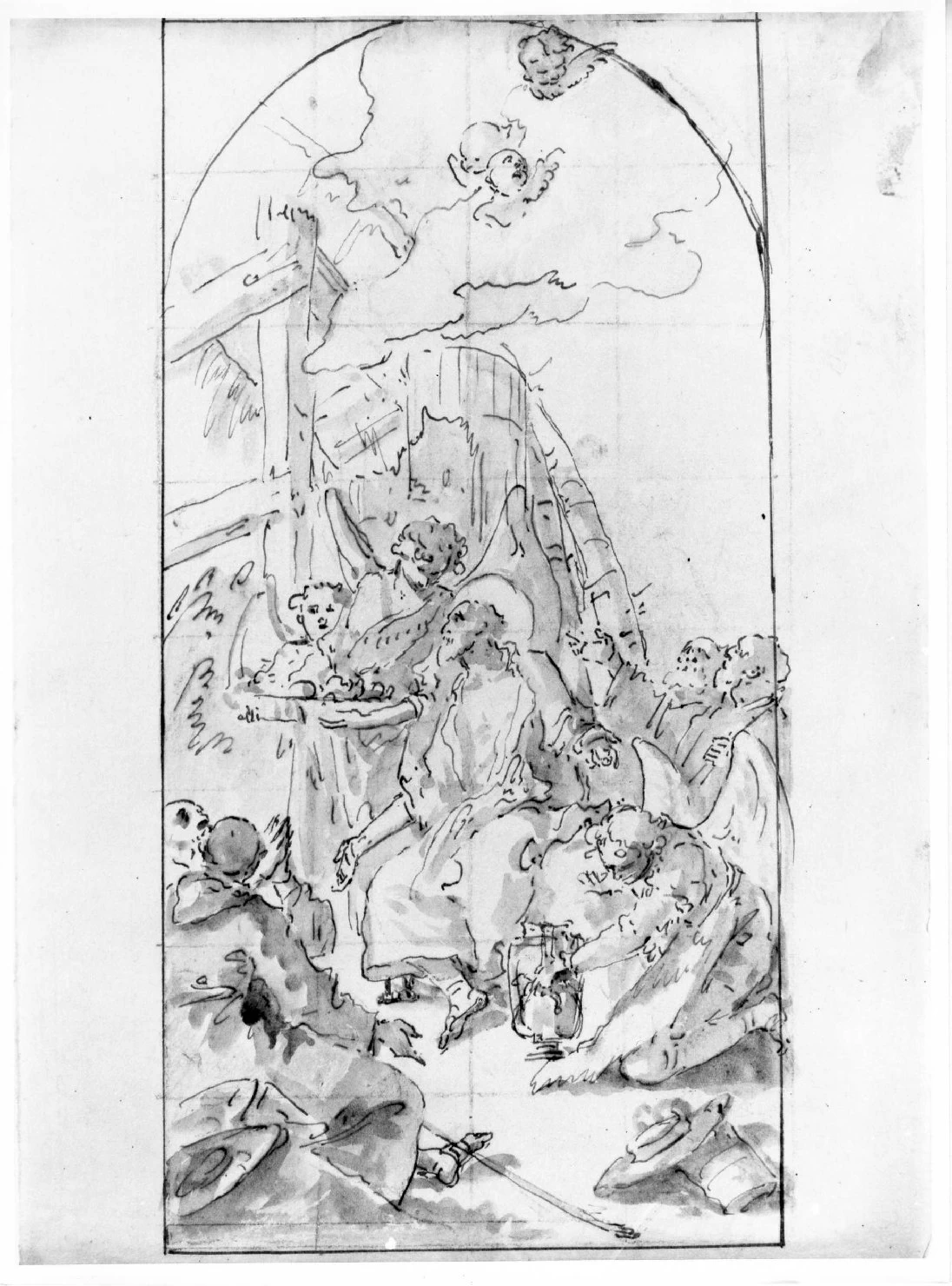 San Girolamo nutrito dagli angeli - Museo Civico di Castelvecchio, Verona